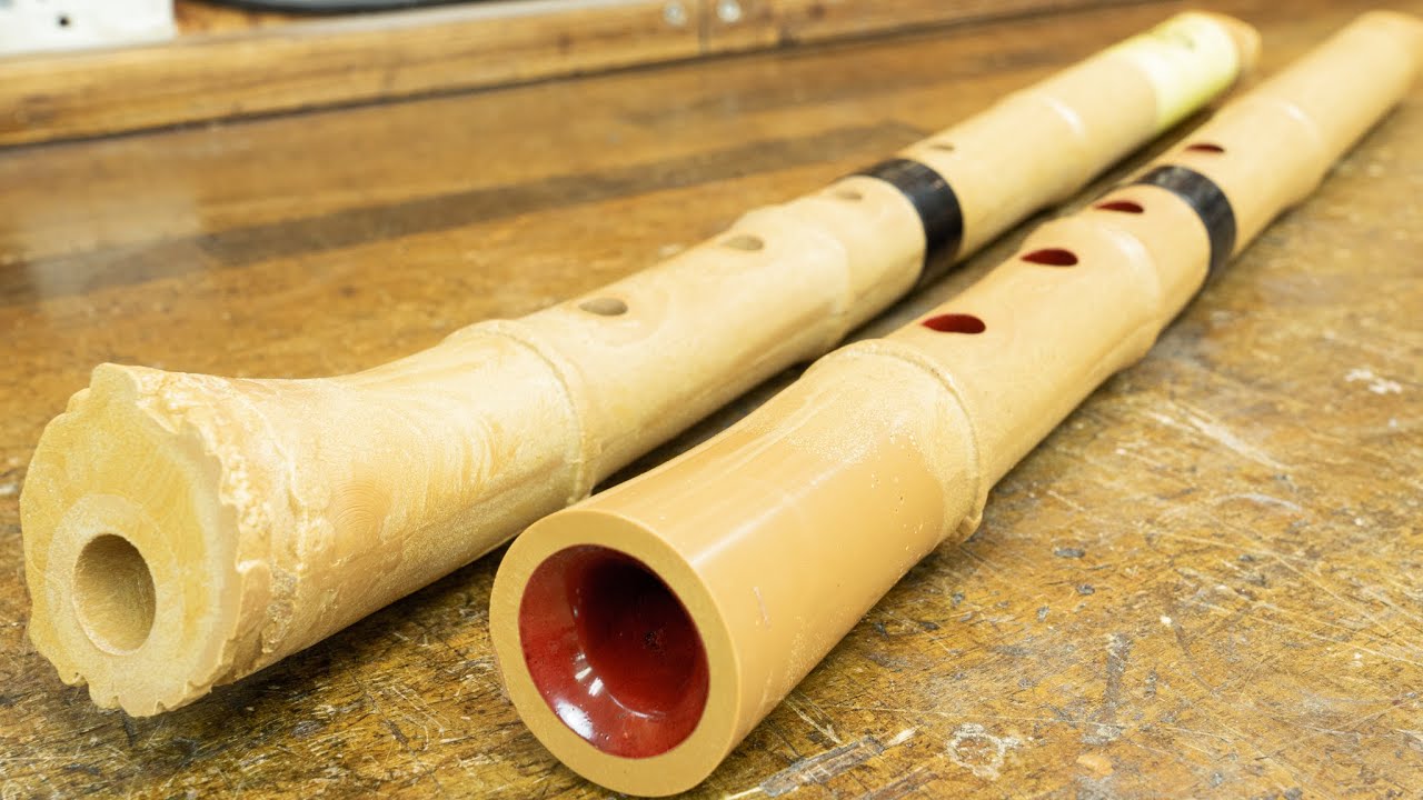 プラスチック尺八『悠』をOriginal Type Aへ改造する方法/The ultimate modification of a cheap plastic shakuhachi.