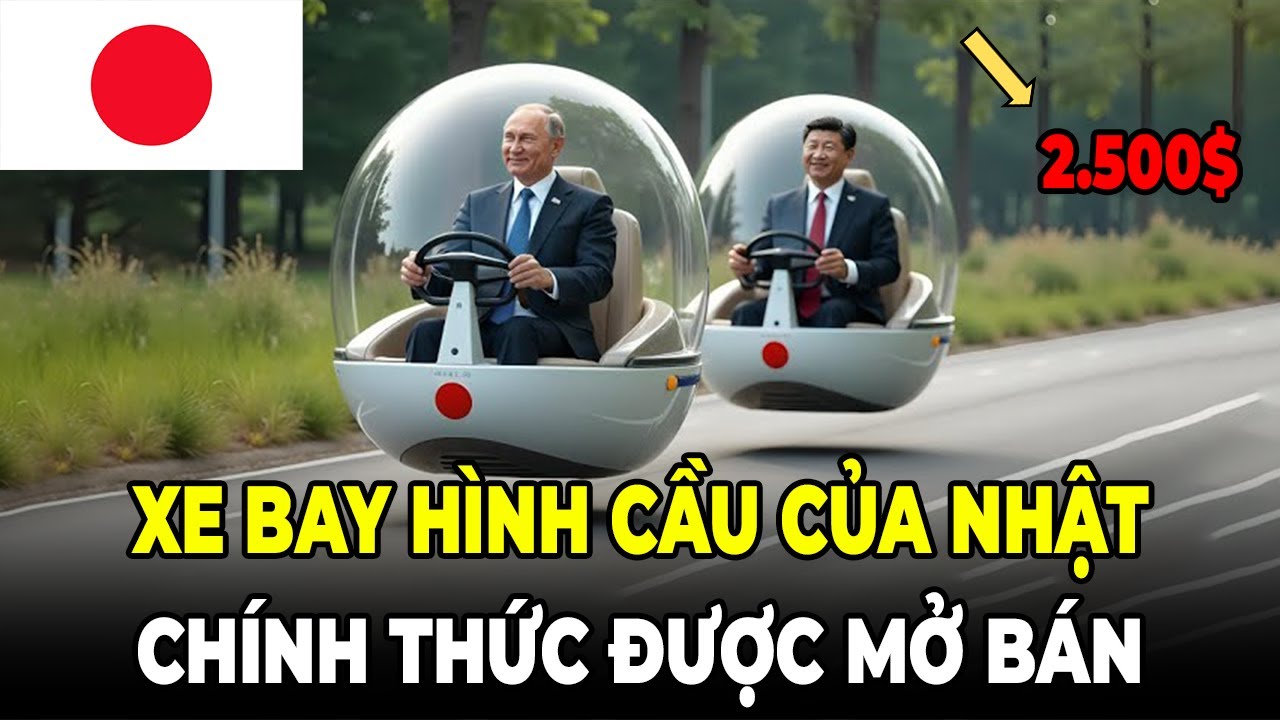 Phương Tiện Di Chuyển Hình Cầu Của Nhật Giá 2 500 Usd Chính Thức Mở Bán!