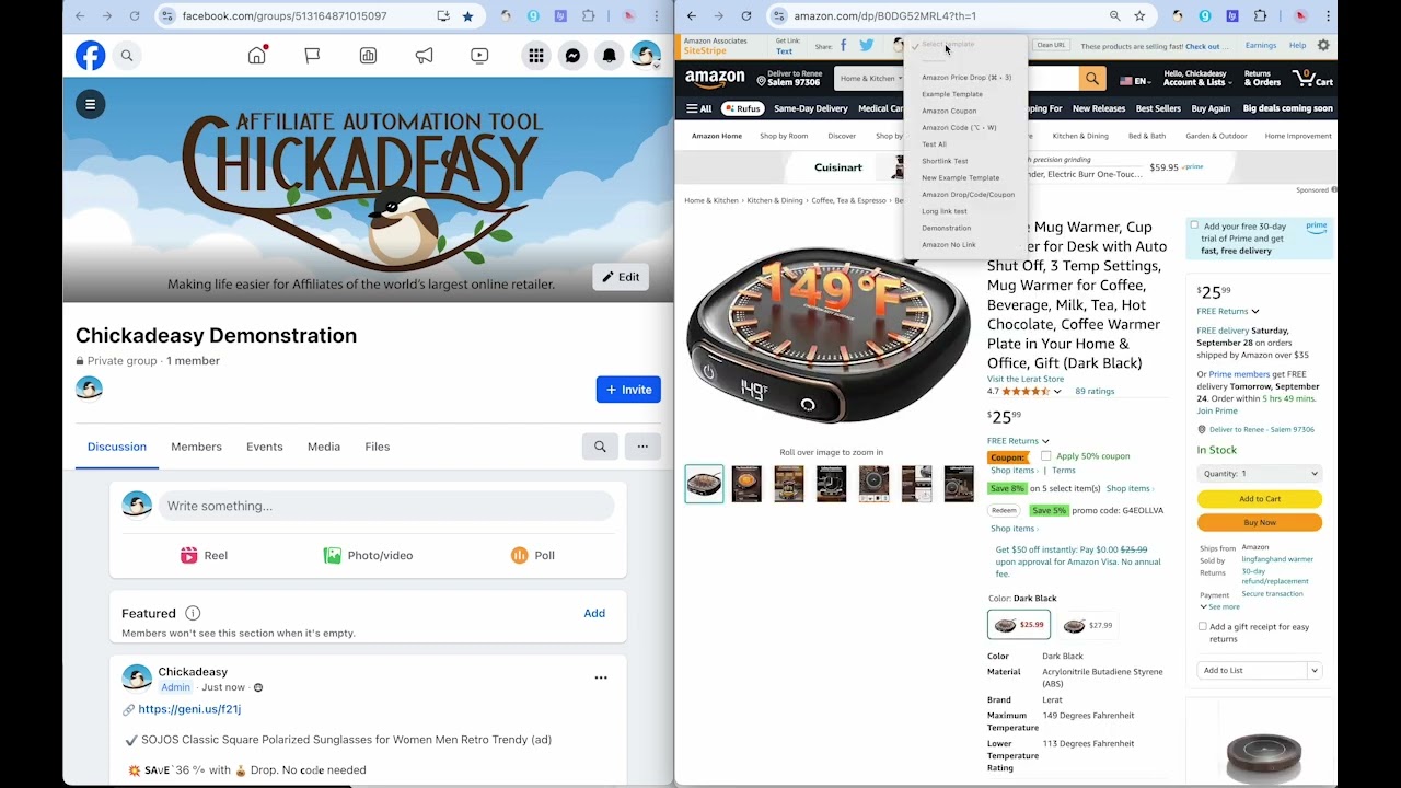 How to use a non-supported deep link Extension