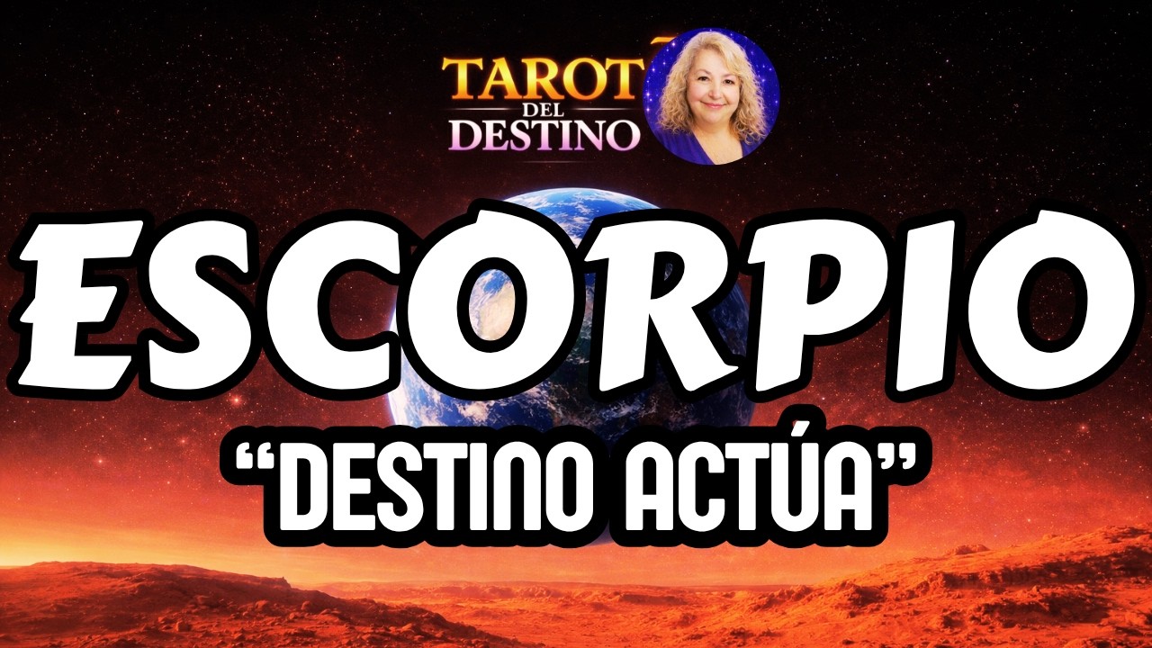 ESCORPIO ♏ EL DESTINO SE ACTIVA&hellip; CAMBIOS Y ABUNDANCIA PARA TI | Tarot del Destino #escorpio