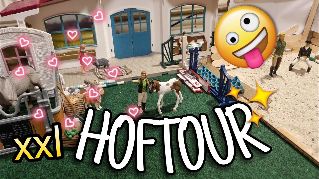 XXL HOFTOUR 💕👀Neue Sachen! Schleich // DIY