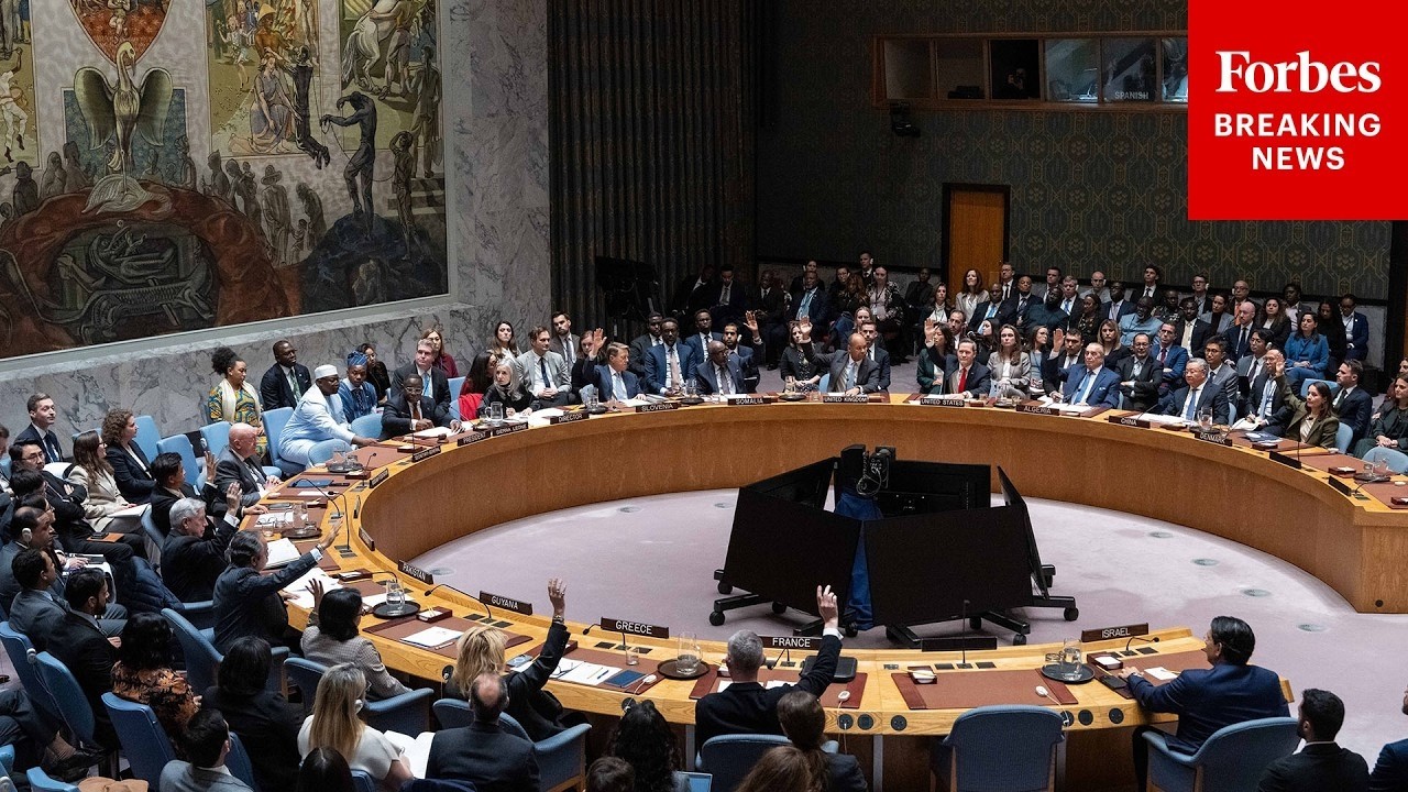 LIVE: UN Security Council Holds Meeting After U.S.-Iran Deal Signed