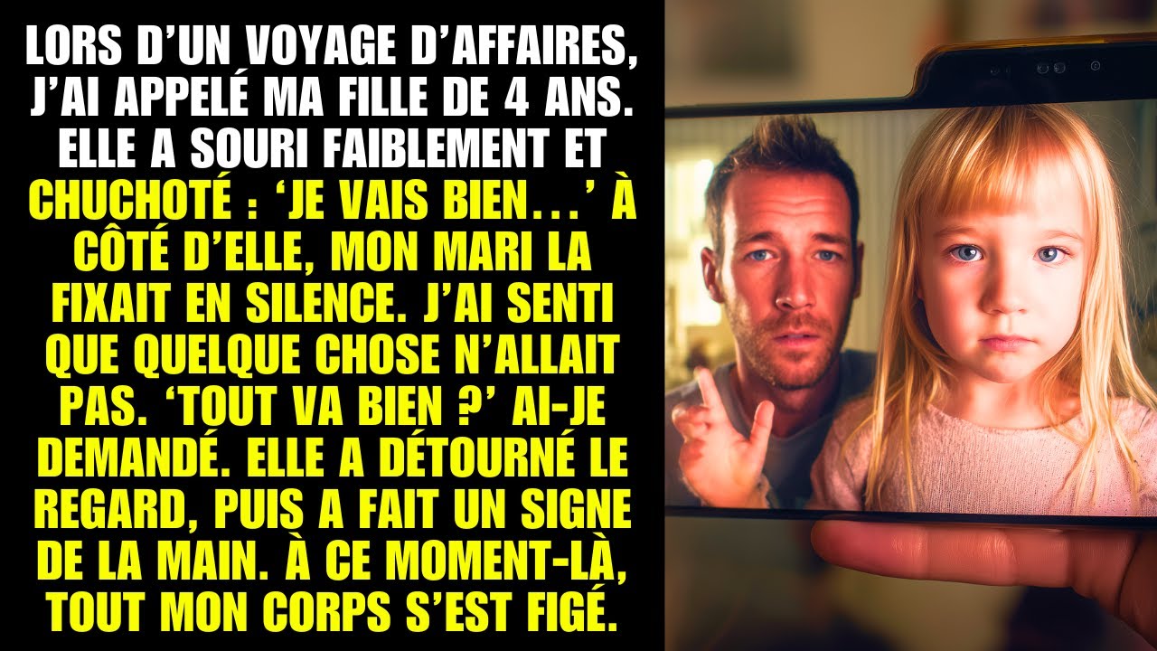 Elle remarque un signe discret de sa fille lors d’un appel vidéo