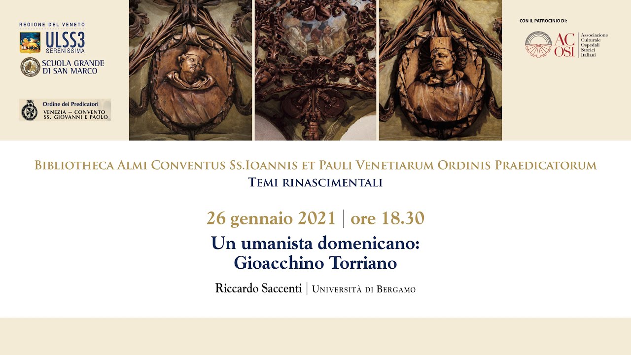 Un umanista domenicano: Gioacchino Torriano