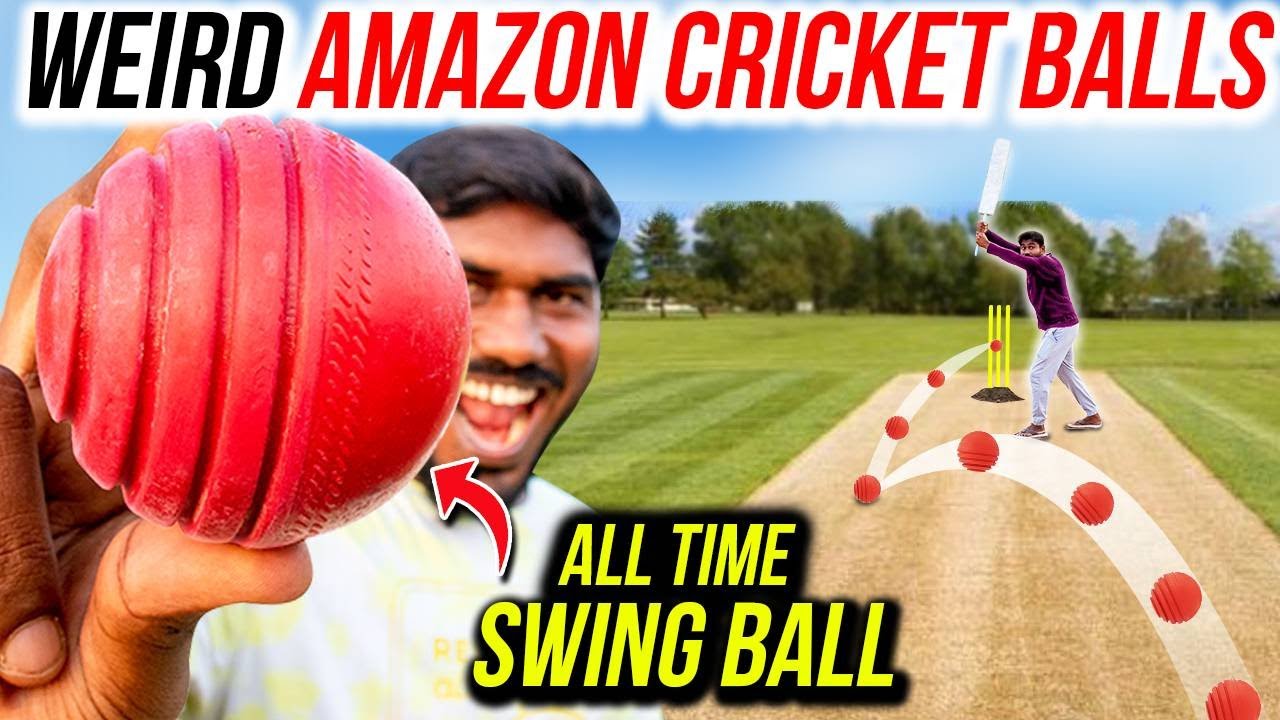 Weird Amazon Cricket Balls Unboxing And Testing