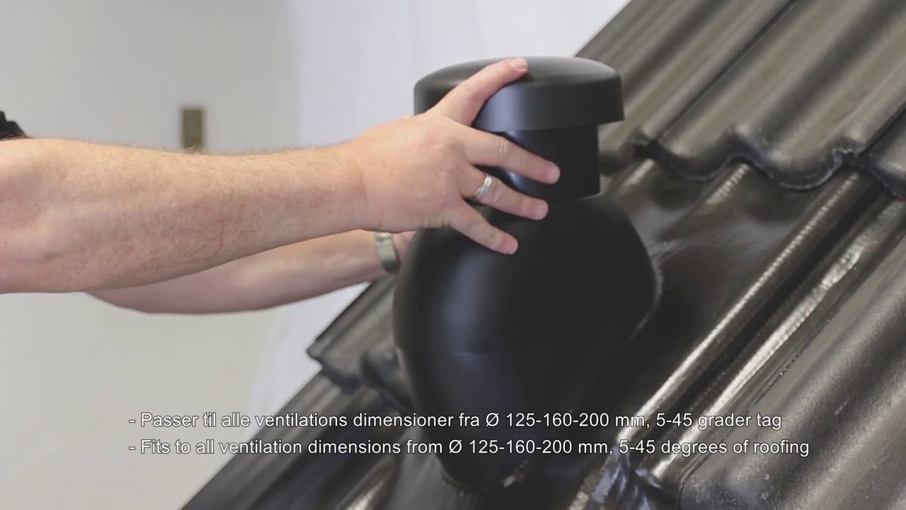 SabetoFLEX Universal Flex ventilations hætte Complete