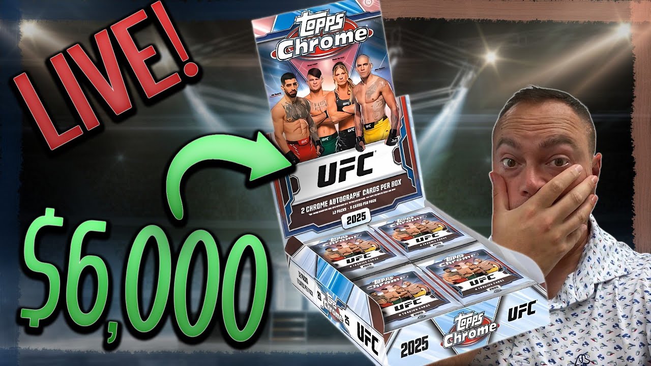 2025 Topps Chrome UFC - $6,000 Rip!