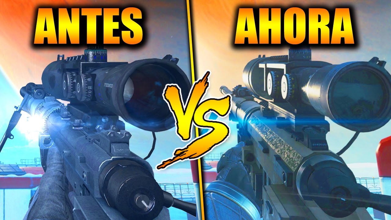Infinite Warfare ARMAS CLÁSICAS - JUGANDO con el INTERVENTION!! AlphaSniper97