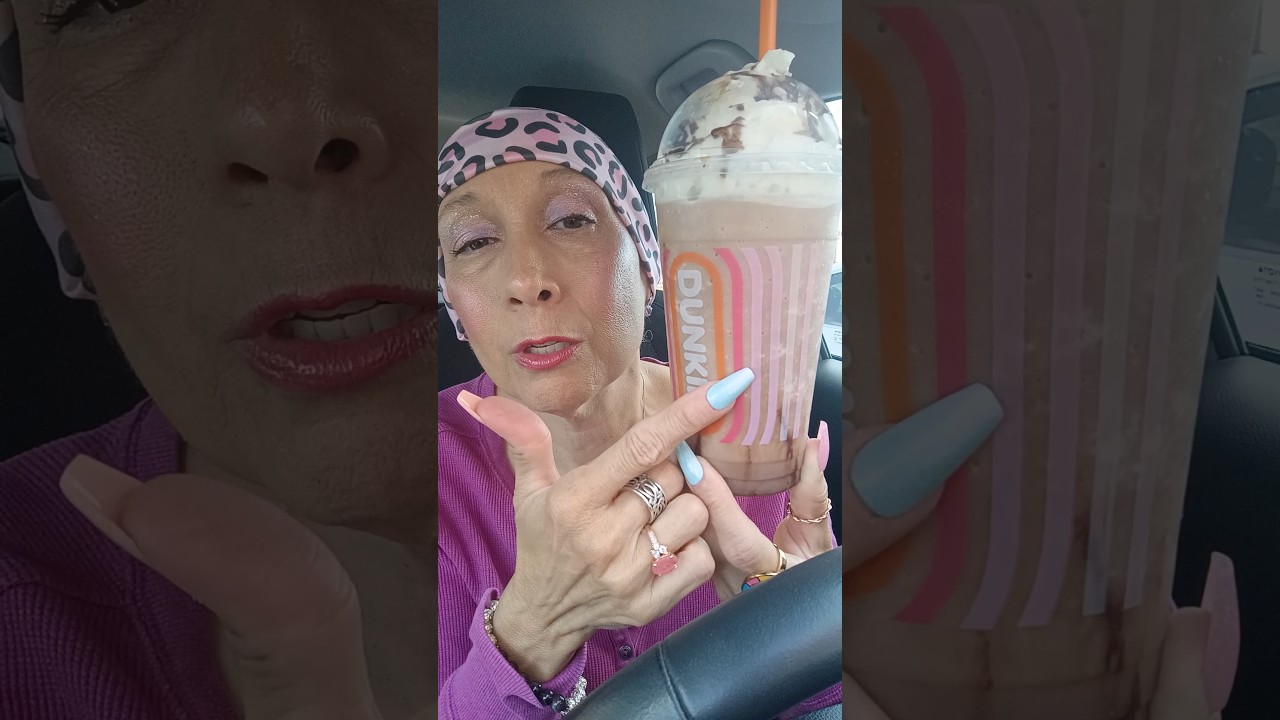 ASMR 🍌 🍫 ЖИВЕМ НА ПОЛНУЮ в #dunkindonuts ☕ #шорты
