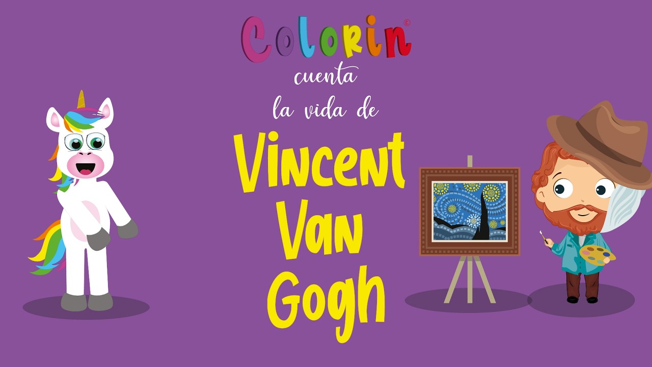 Biografía de Vincent Van Gogh para niños🎨 | Colorin Cuenta