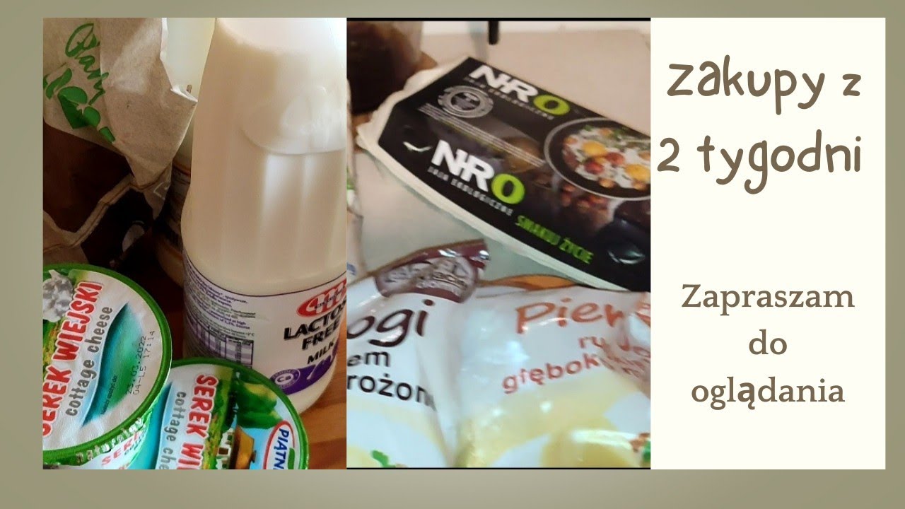 Haul zakupowy - #Spar #biedronka #intermarche
