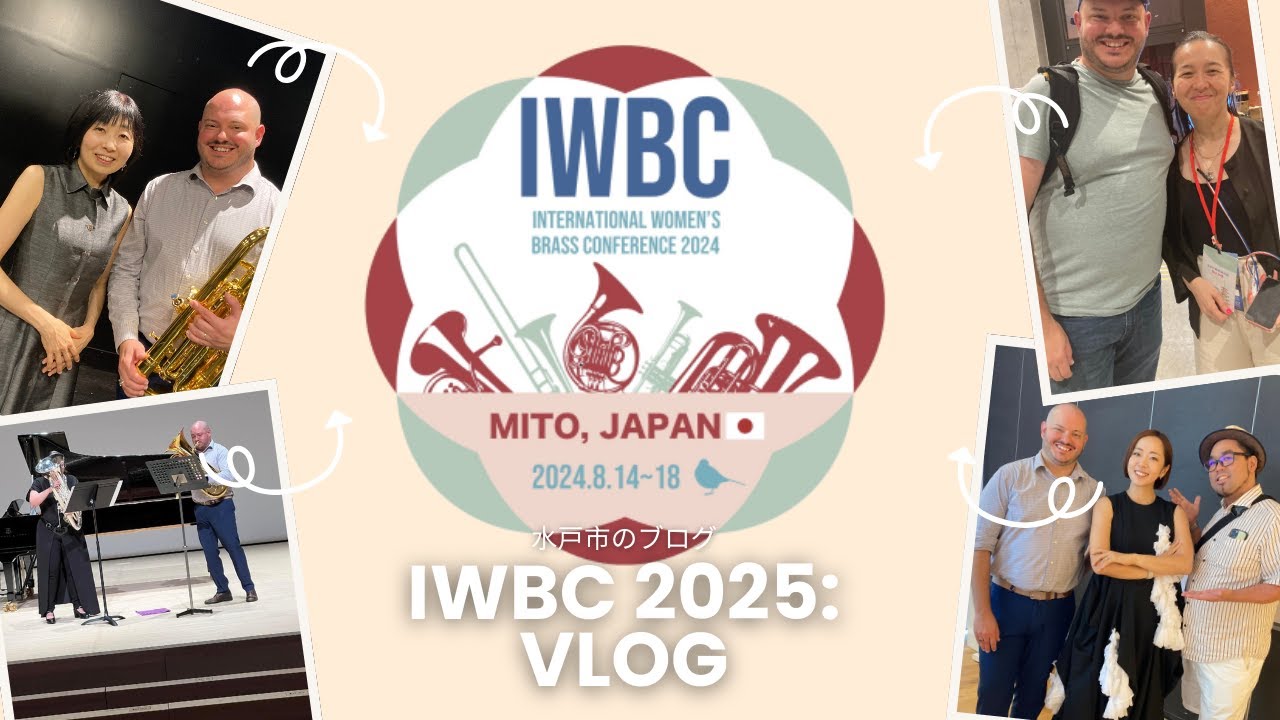 Mito City 🇯🇵 | International Women's Brass Conference 2024 Vlog 🎺