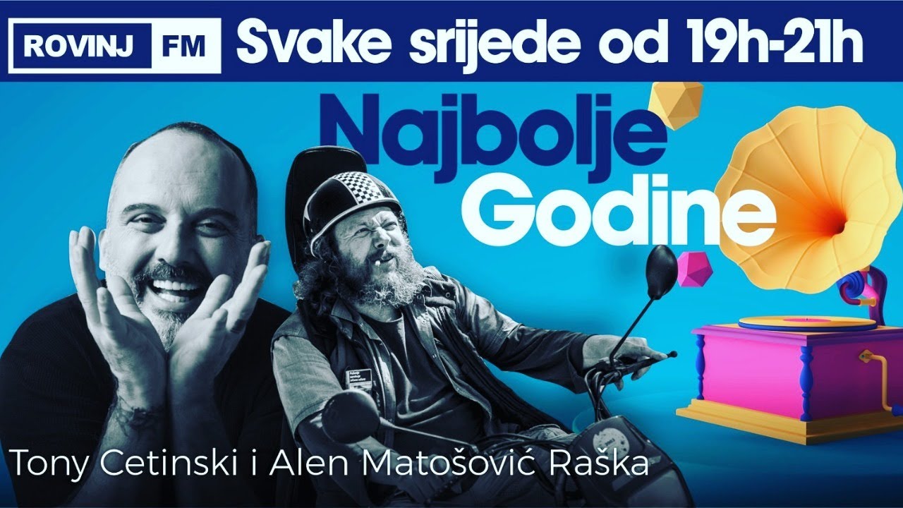 Veceras od 19h glazbeni show &ldquo;NAJBOLJE GODINE&rdquo;