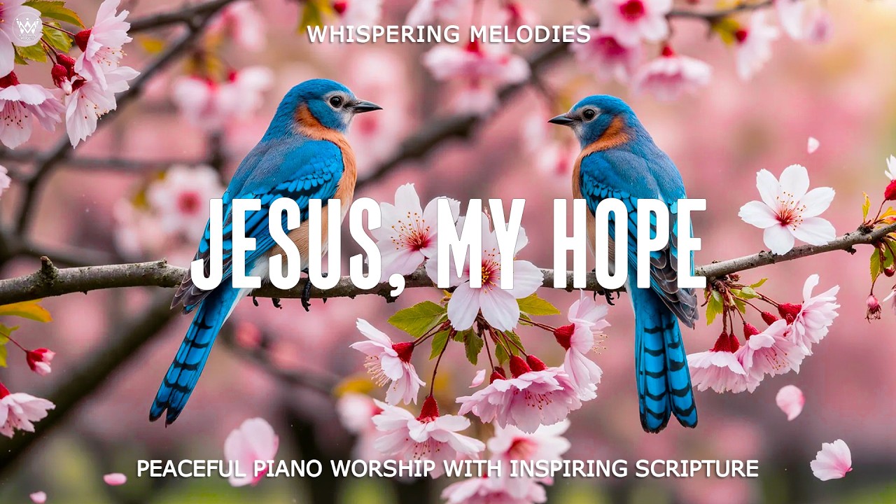JESUS, MY HOPE | Healing Piano Prayer Music With Inspiring Scriptures & Peaceful Nature Scenes
