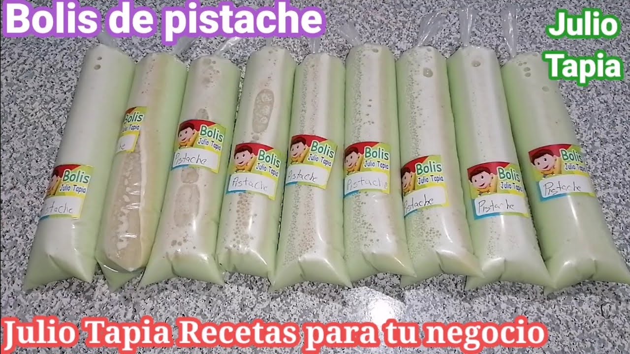 BOLIS DE PISTACHE CON TRUCO PARÁ NEGOCIO