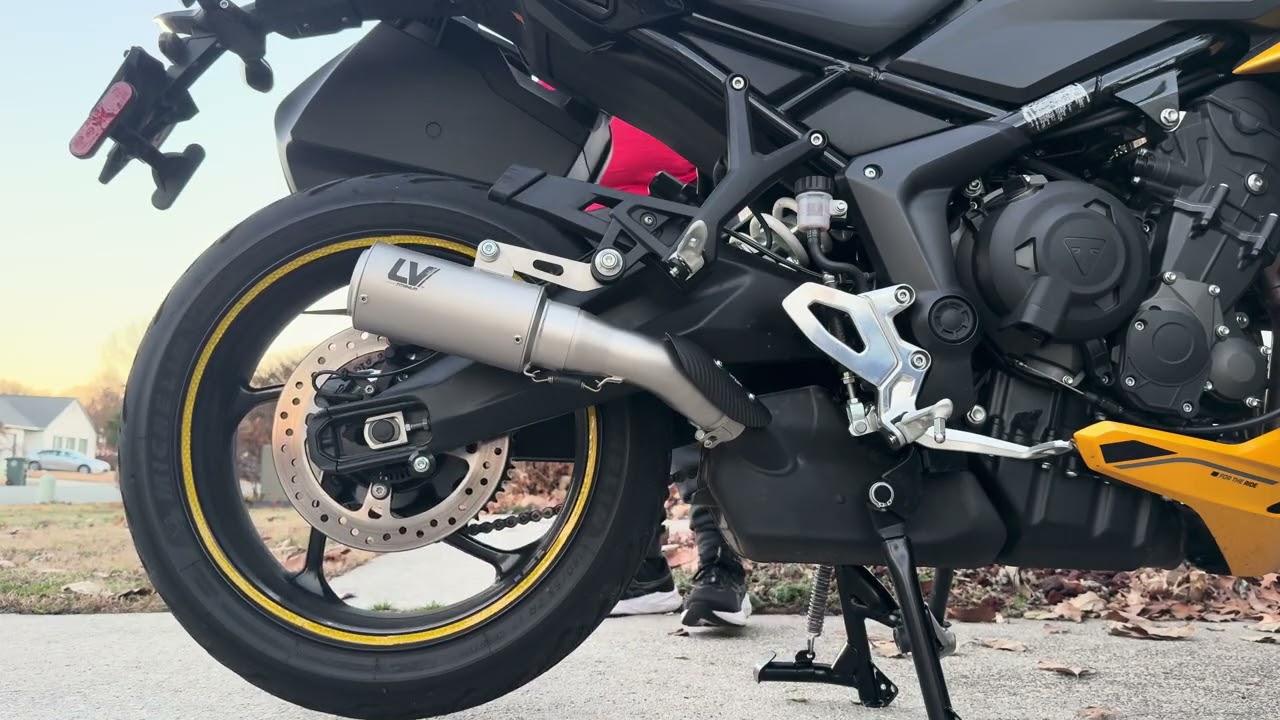 Triumph Tiger Sport 800 - LV Corsa Titanium Exhaust