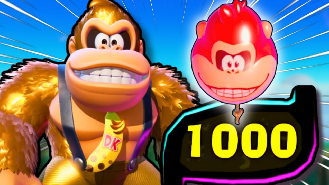 100%ing Donkey Kong Bananza is a Lot