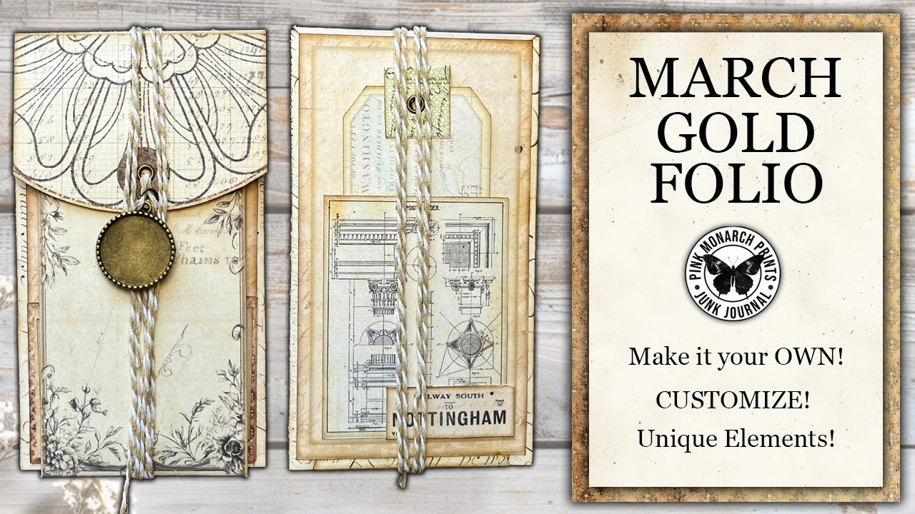 Making a Tall Folio - Craft Along