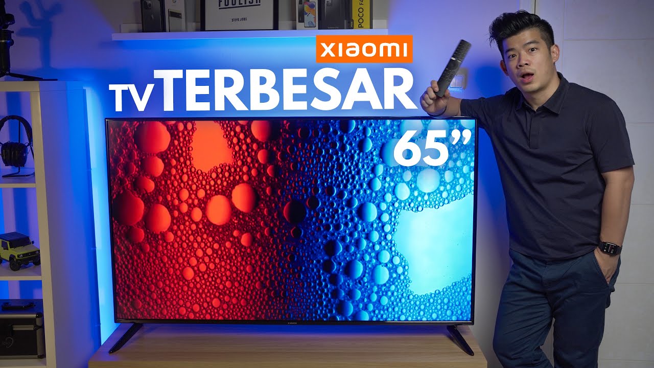 GA NYAMPE 10JT!! Xiaomi TV P1E 65 inch Unboxing & Review