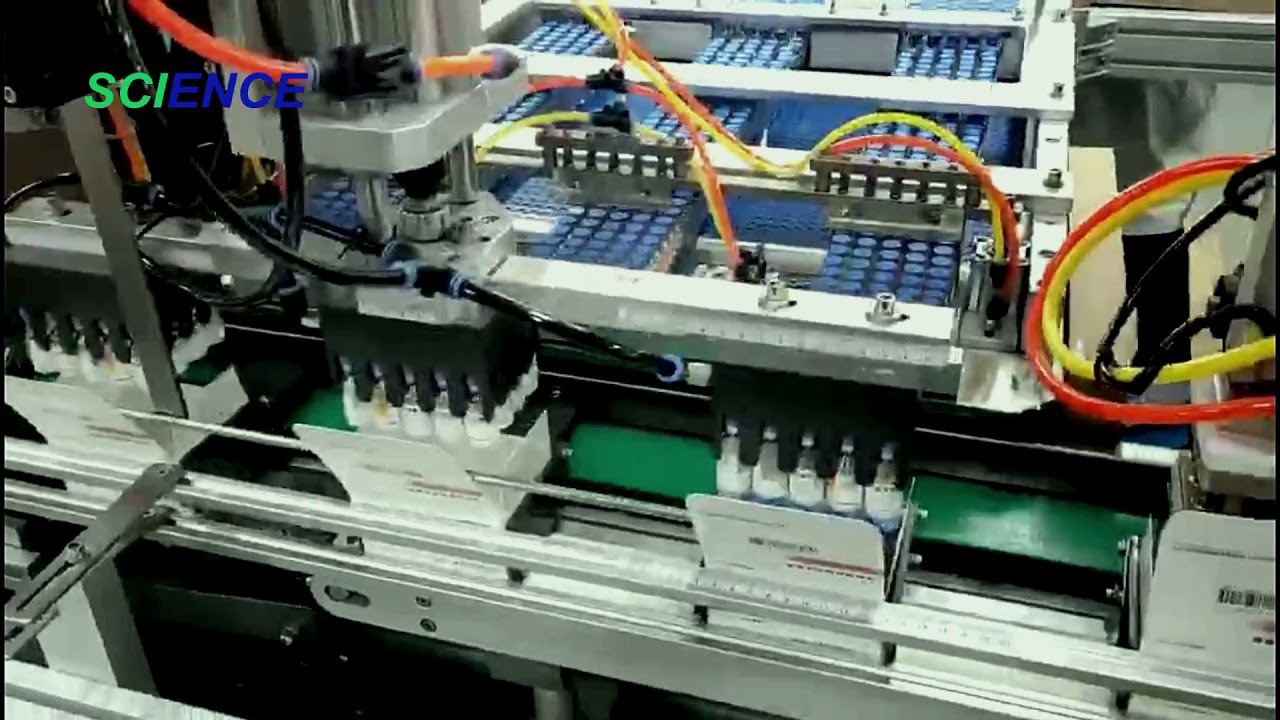 Vial Box Packing Machine - Vial cartoning machine