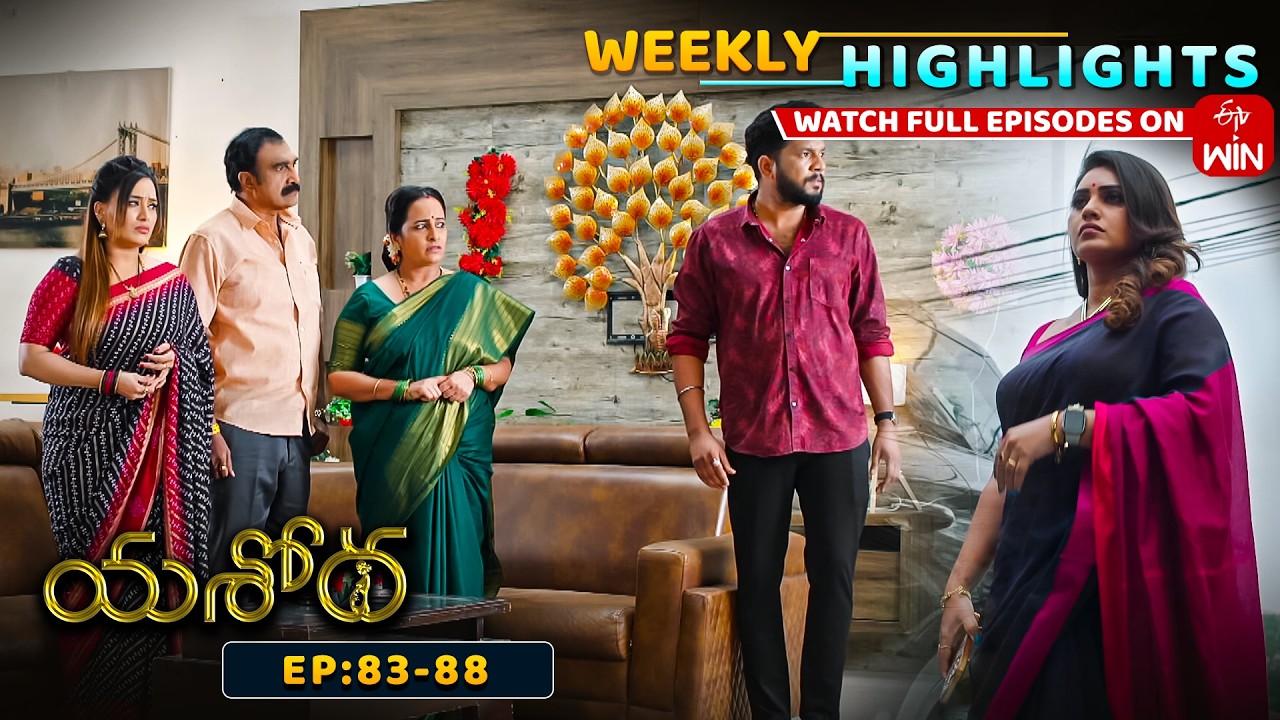 Yashoda Weekly Highlights: 31st January - 6th February 2026 | Watch Full Episodes on ETV Win