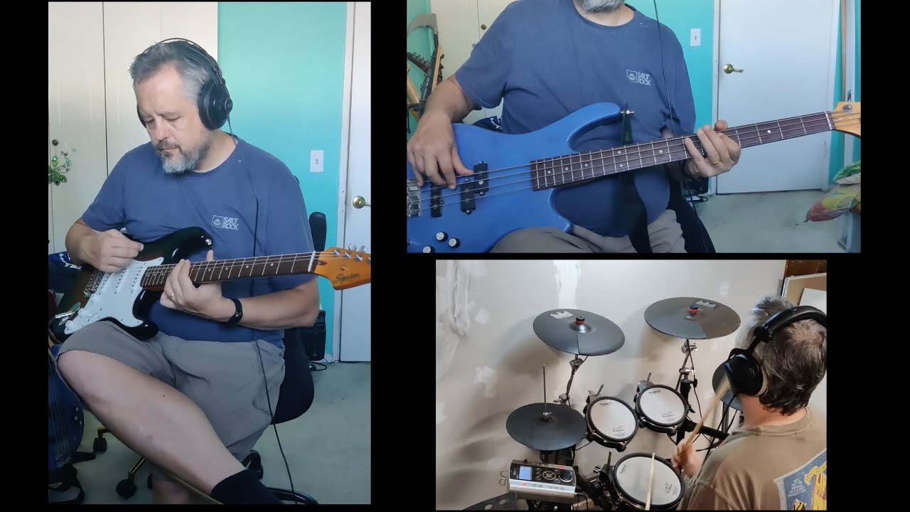 U2 - Silver & Gold (Live) - Guitar/Bass/Drum Cover - Instrumental
