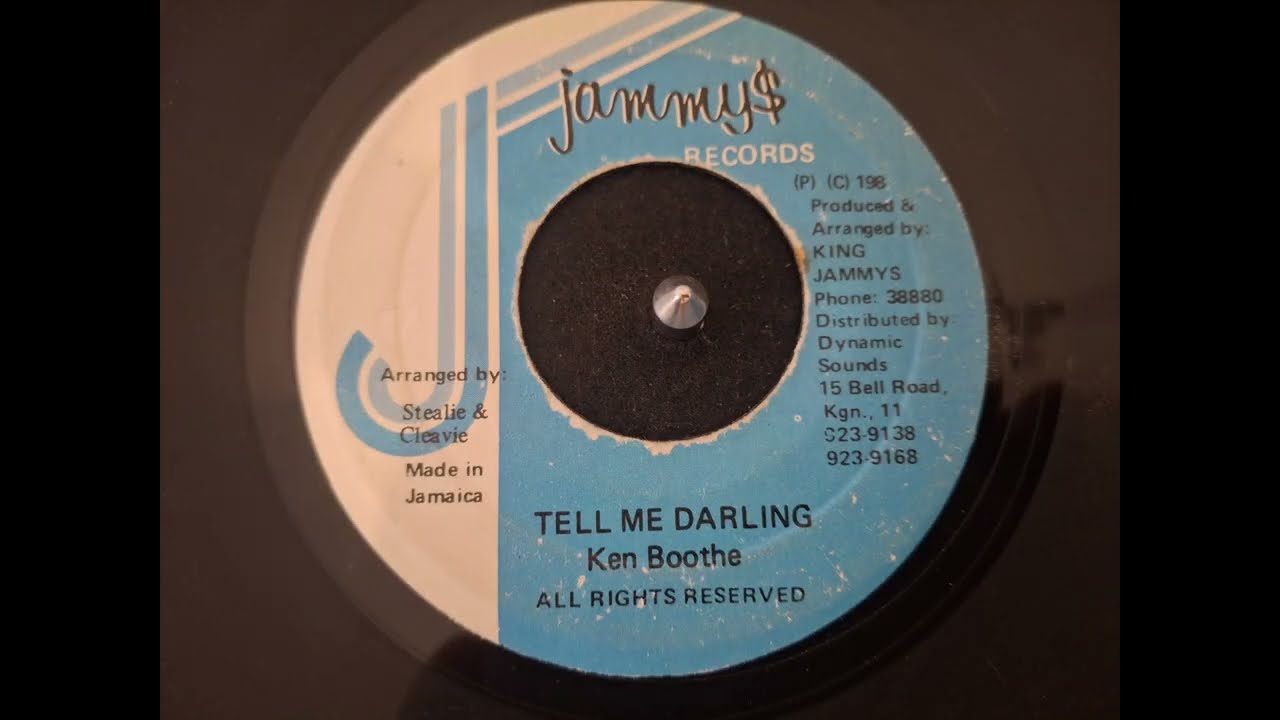Ken Boothe  - Tell Me Darling + Version 7'