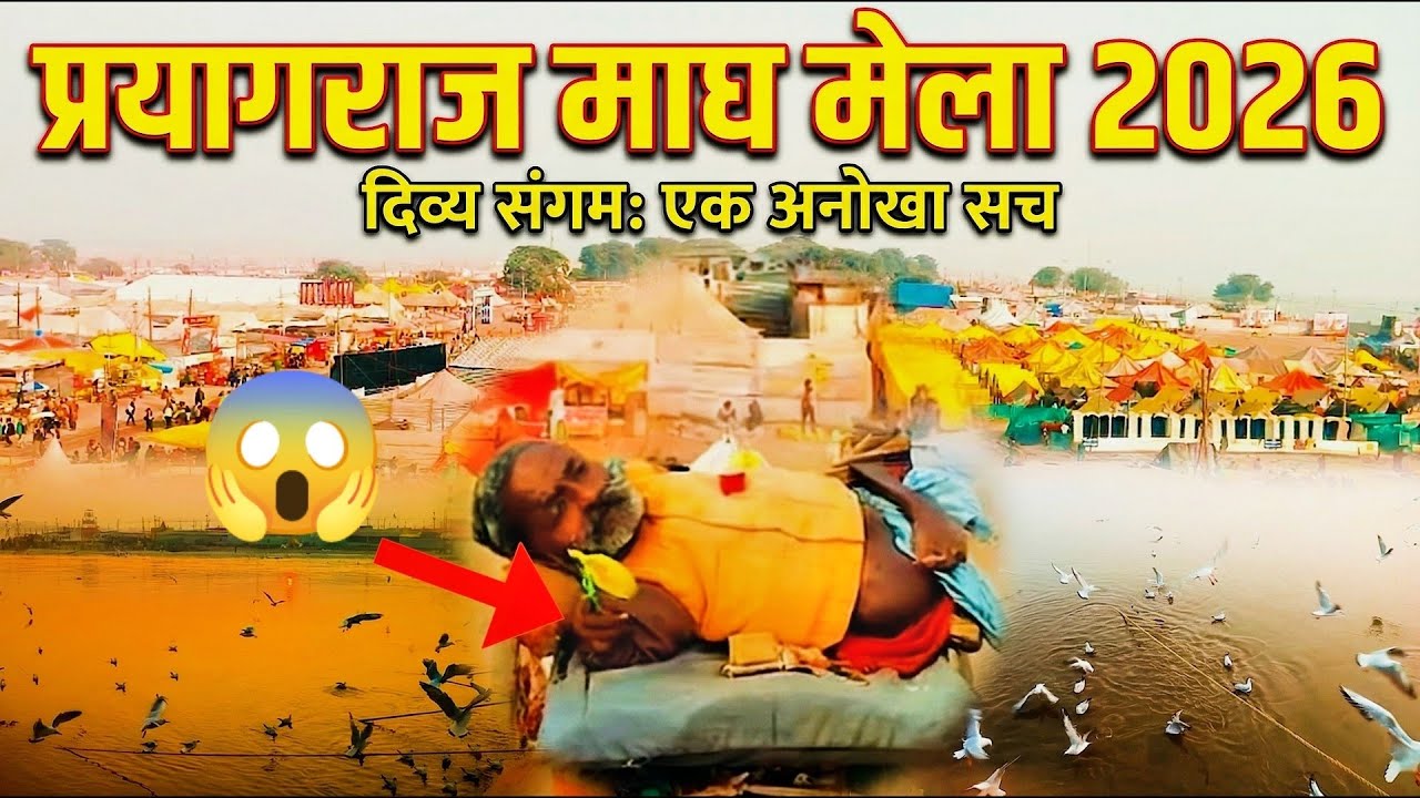 Prayagraj Magh Mela 2026 Reality: TV पर ये नहीं दिखाते! 😱 #maghmela2026 #trending