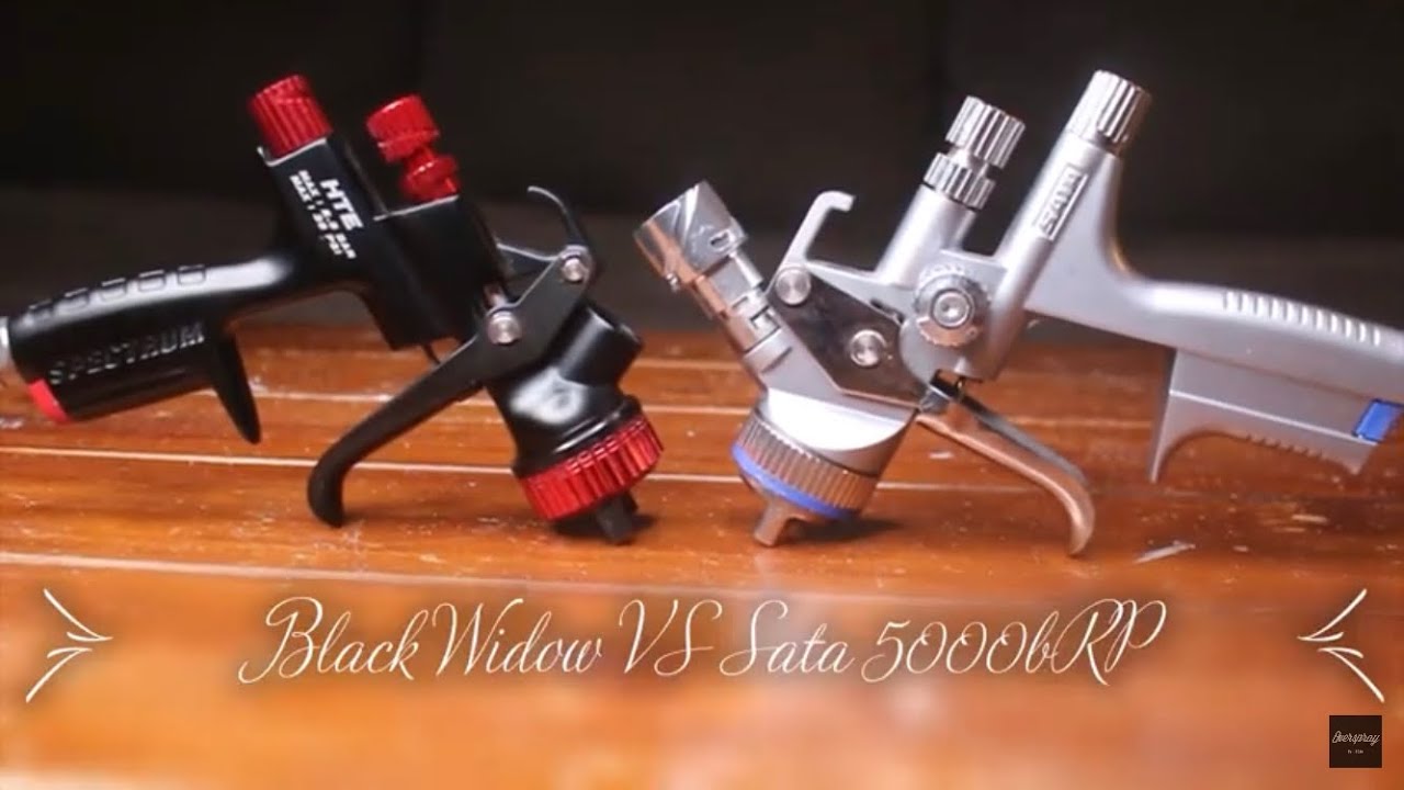Spraygun Shootout: Sata 5000rp Vs BlackWidow