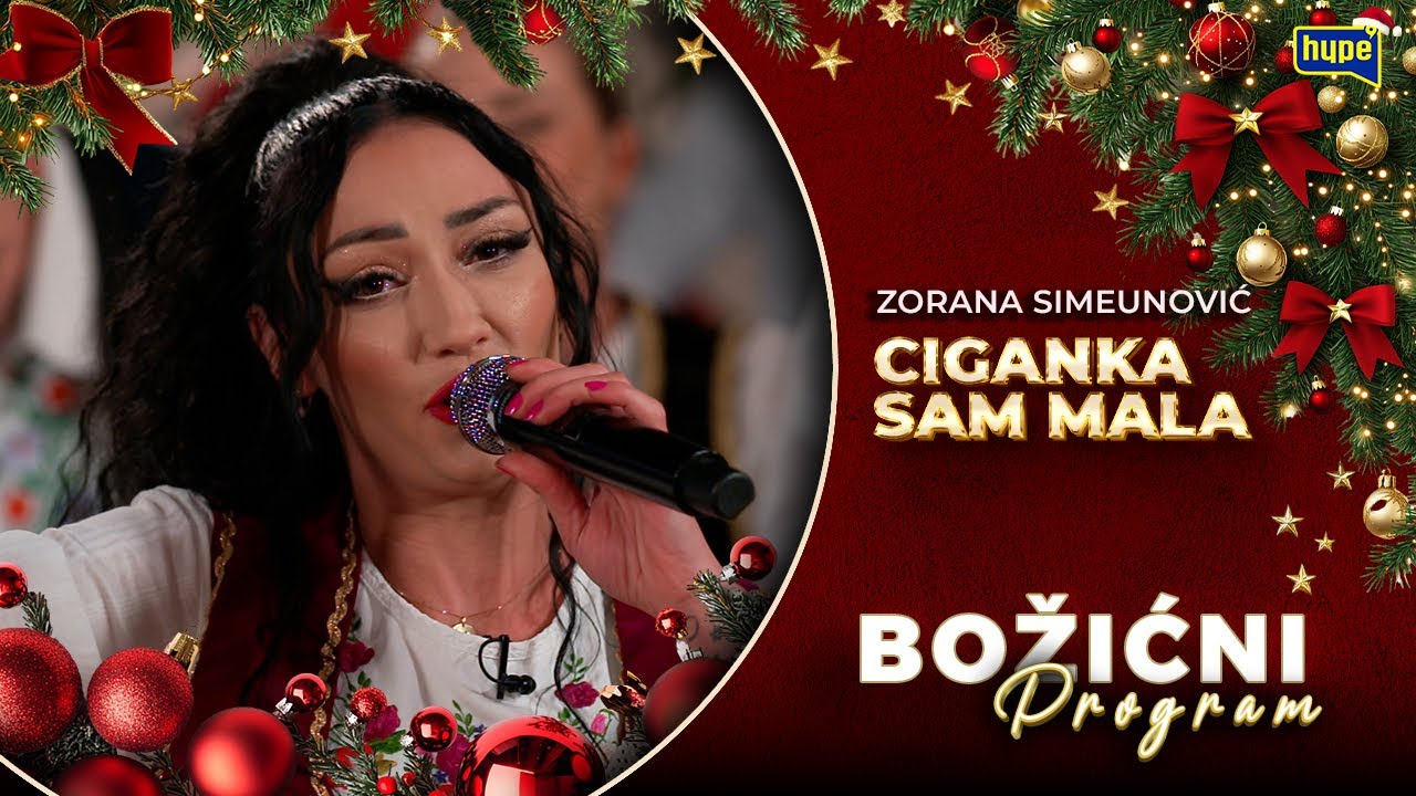 CIGANKA SAM MALA - Zorana Simeunović | Božićni Program 2026.