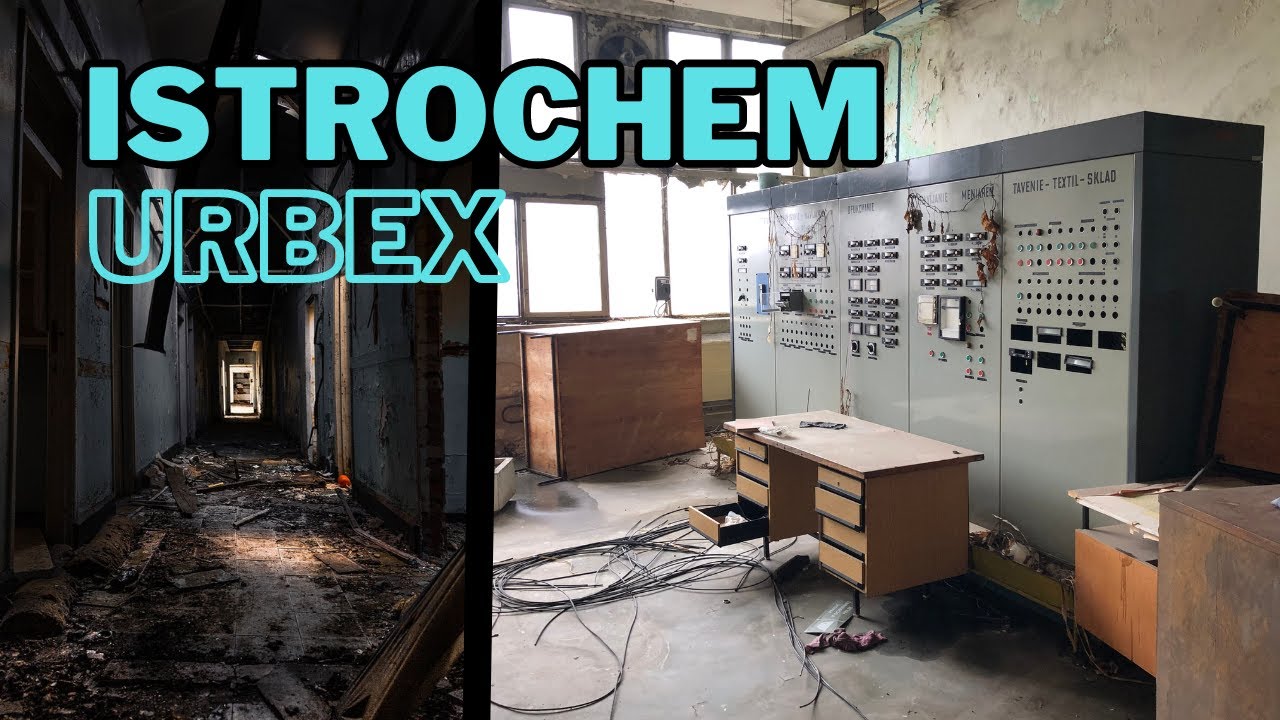 Duchovia v Bratislave!? ISTROCHEM Výrobná hala - URBEX