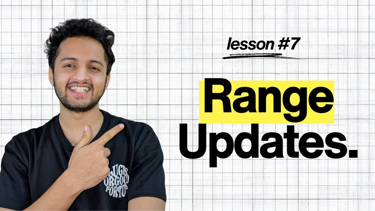 The Secret Prefix Sum Trick to Update Ranges in O(1) Time!