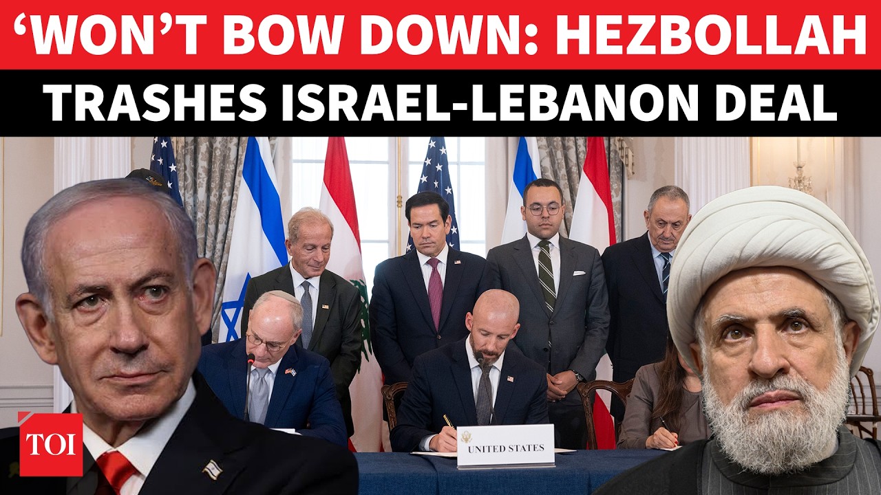 &lsquo;SUCH A DISGRACE&hellip;&rsquo;: Hezbollah Refuses To Bow Down, Junks U.S.-Brokered Israel-Lebanon Peace Deal