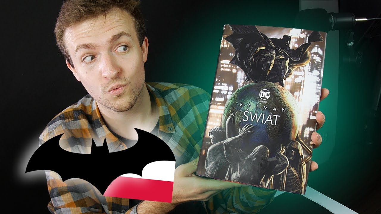 Batman: Świat - POLSKI KOMIKS z Batmanem