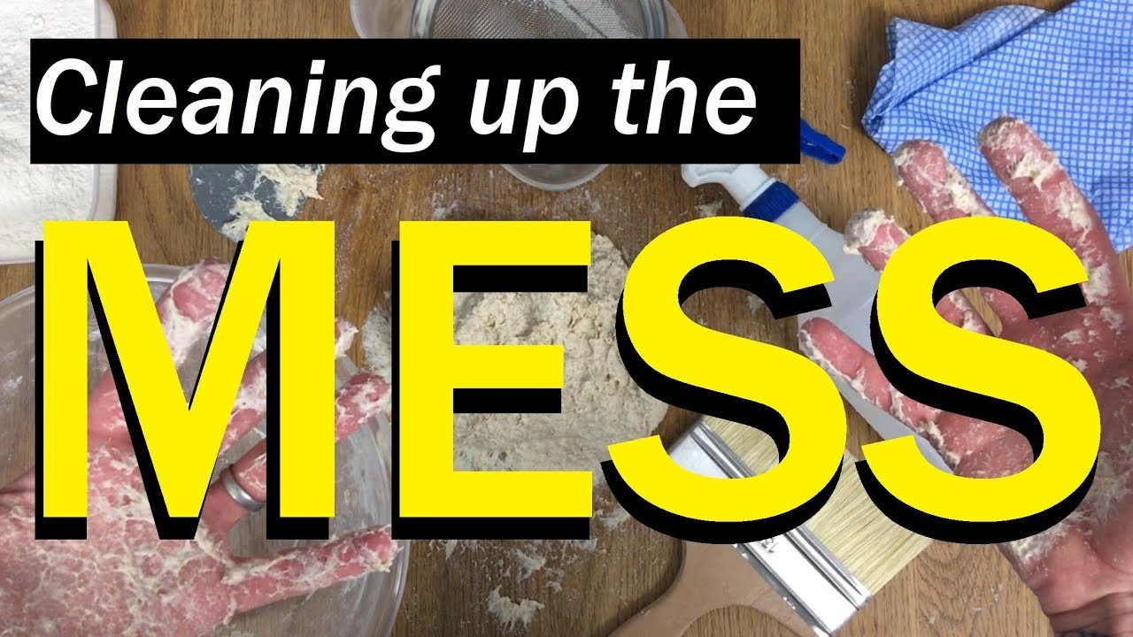 91: Making Bread: Cleaning Up The MESS - Bake with Jack