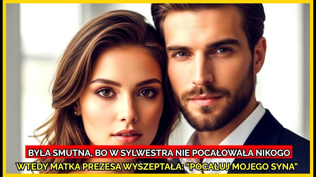 Była smutna, bo w sylwestra nikogo nie pocałowała, gdy matka prezesa szepnęła „Pocałuj syna”.