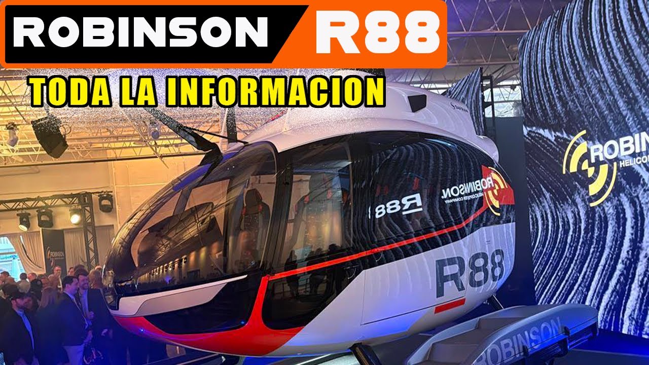¡Nuevo Robinson R88! El Helicóptero Monomotor Más Avanzado del Momento