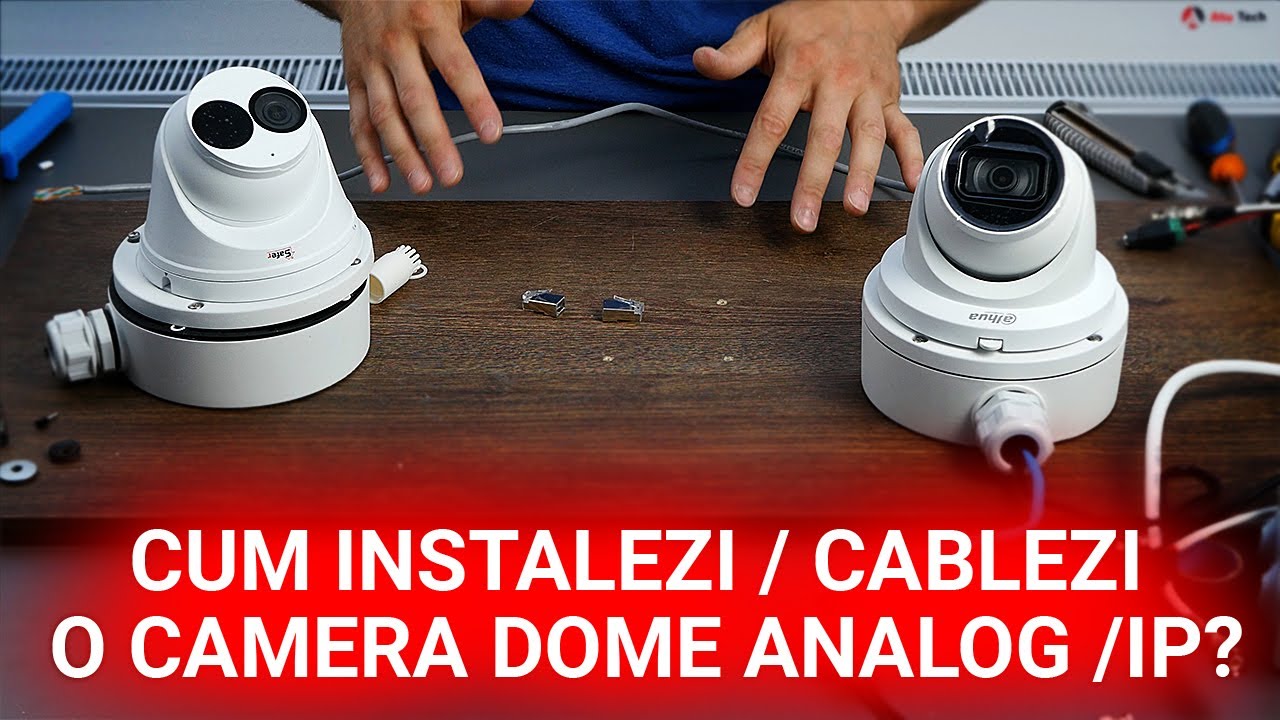 Cum cablezi corect camera de supraveghere cu ajutorul unei doze cu IP66