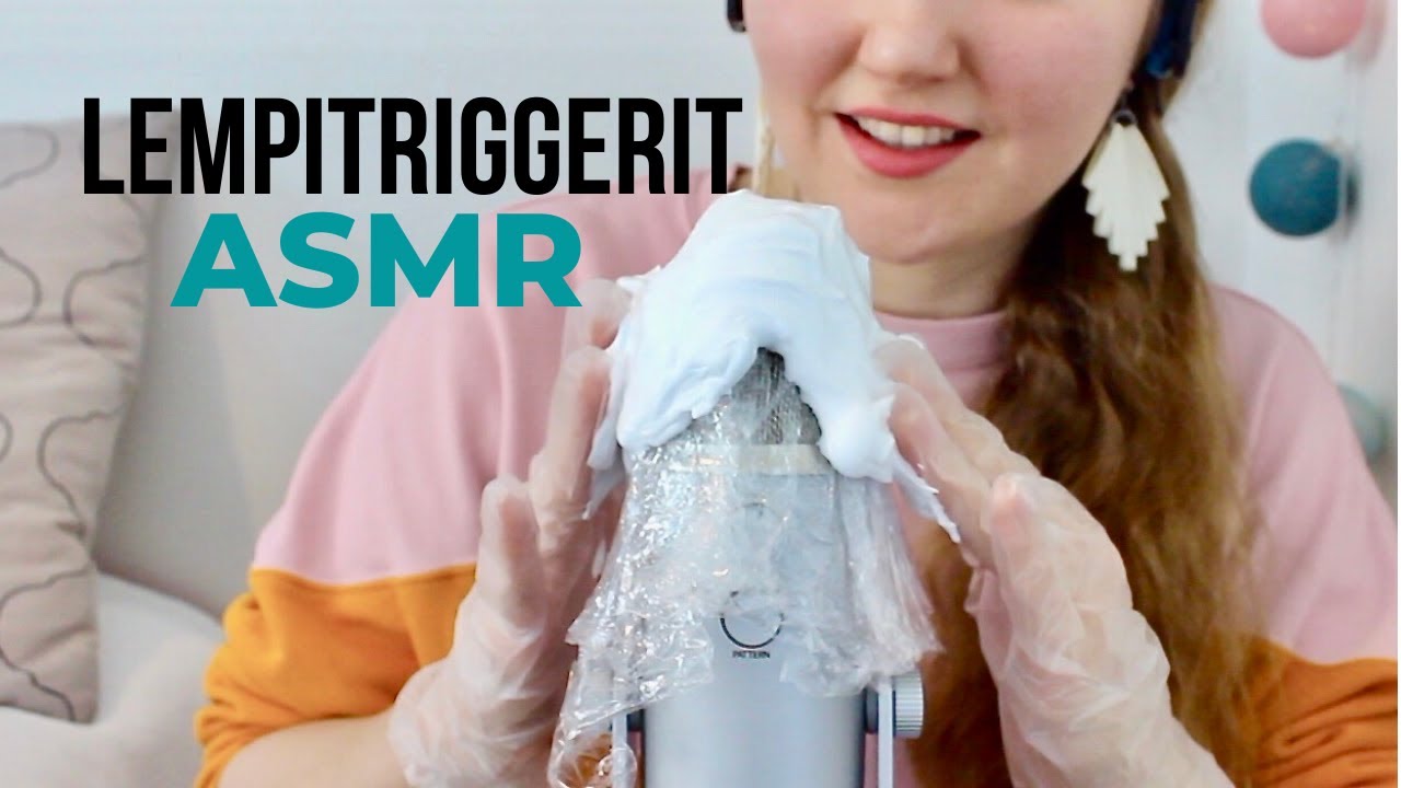 ASMR SUOMI 💕 OMAT LEMPITRIGGERIT HAASTE 💕 My favorite triggers (10 Triggers)