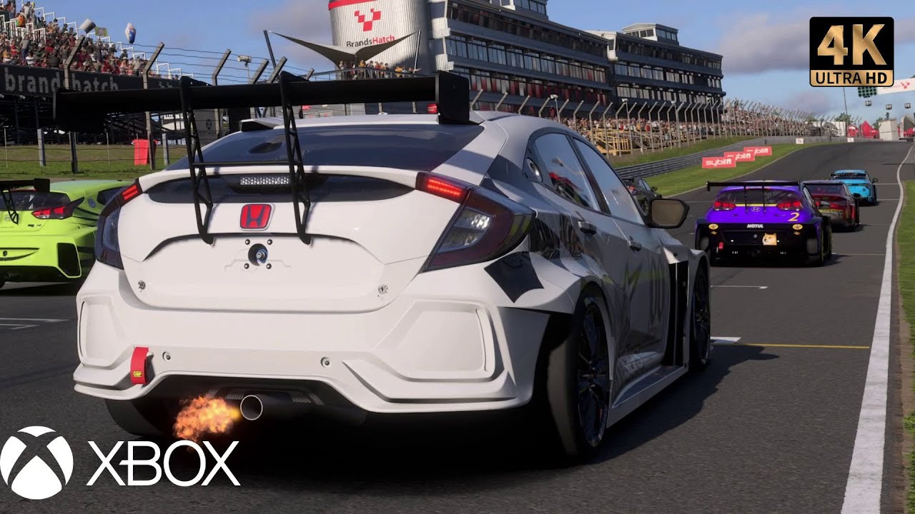 FIGHT AT BRANDS HATCH !!! FORZA MOTORSPORT XBOX Gameplay 