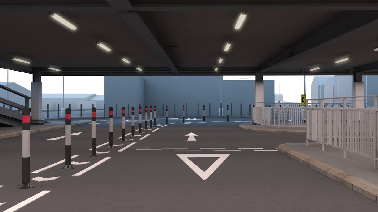 Glasgow Airport's new, multi-million pound pick-up and drop-off facility
