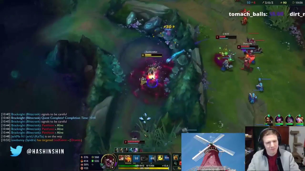 Hashinshin  as  KLED vs PANTHEON S8   Challenger Gameplay Patch 8.7