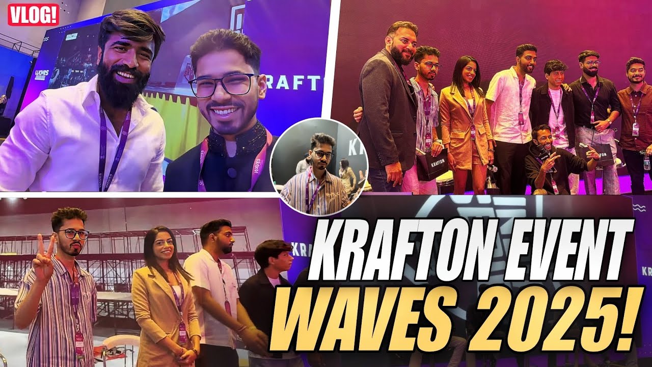 SaumRaj visits WAVES 2025 ! VXTSAUMRAJ