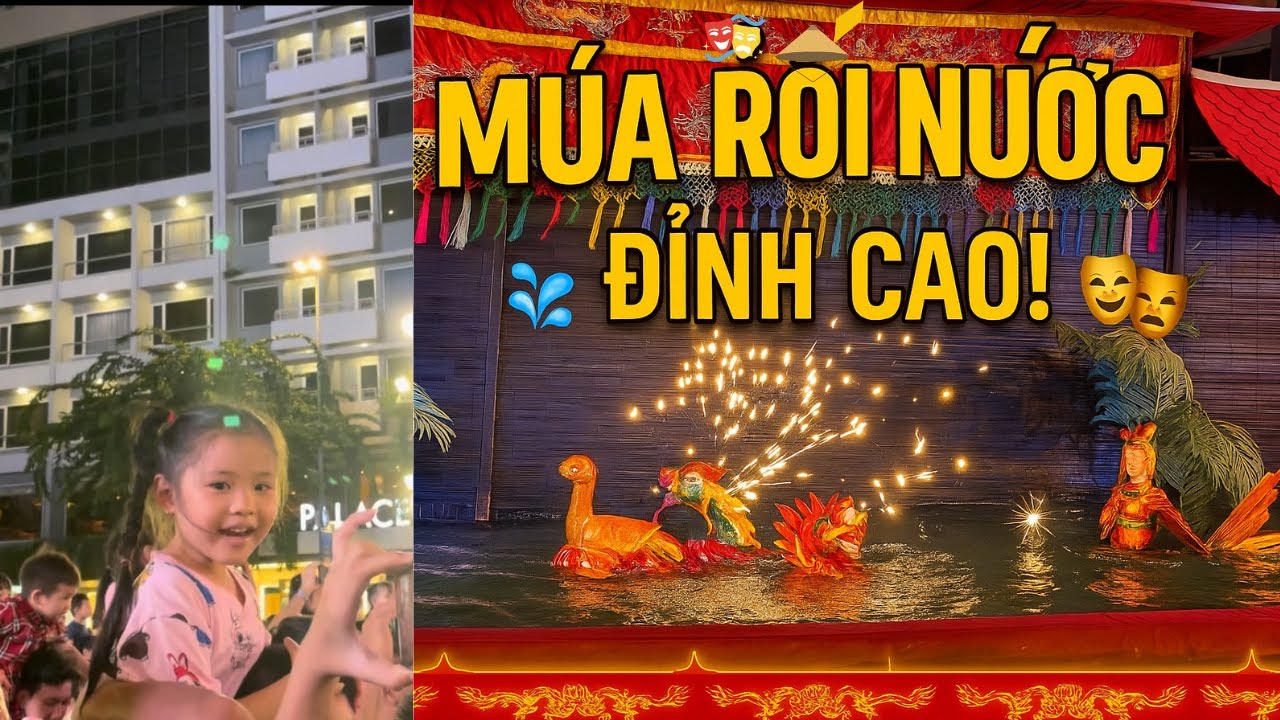 Xem Múa Rối Nước Truyền Thống – Độc Đáo Chỉ Có Ở Việt Nam! || An Chi channel