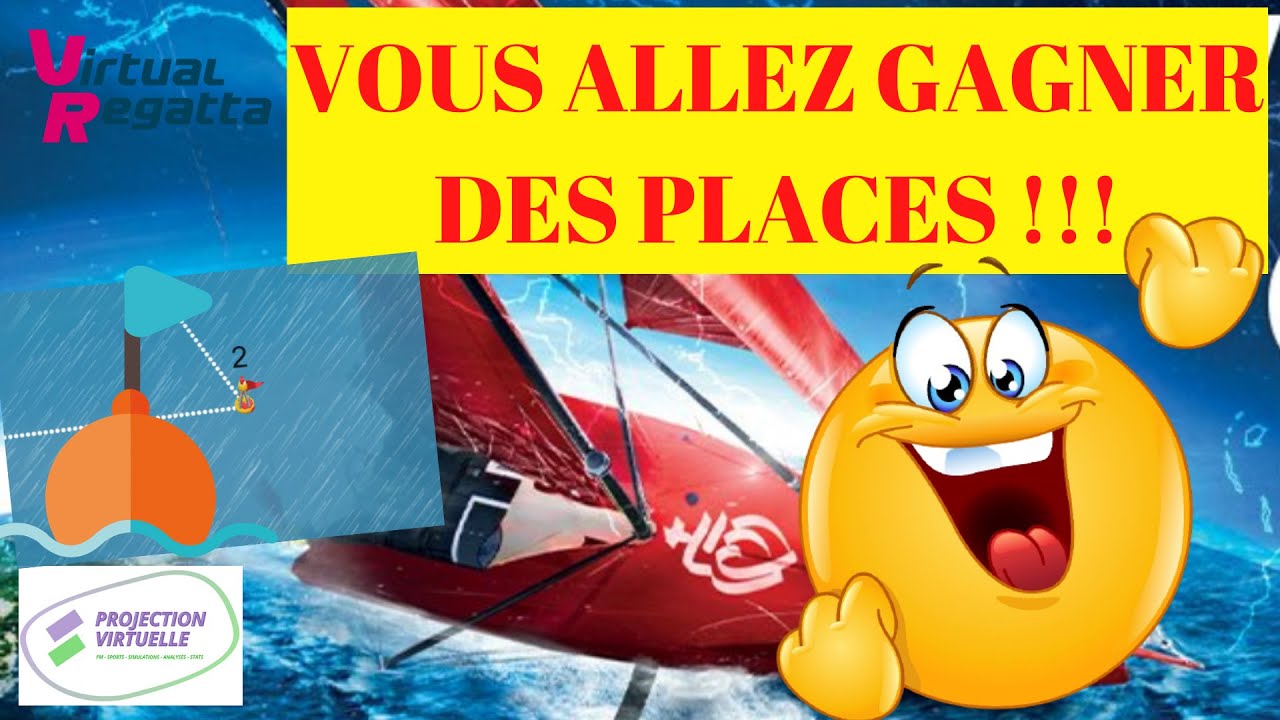 TUTO : COMMENT PASSER LES BOUÉES AU PLUS PROCHE SUR VIRTUAL REGATTA AVEC LE VR DASHBOARD? WAYPOINTS