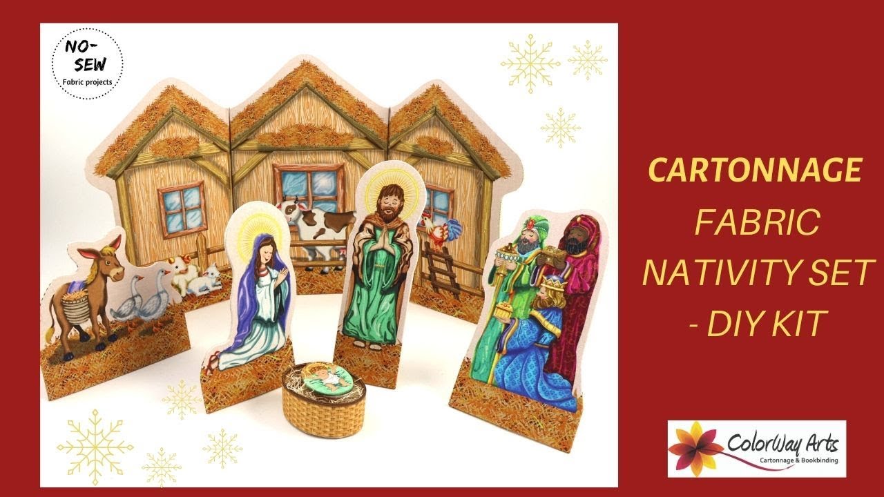 DIY Fabric Nativity Set