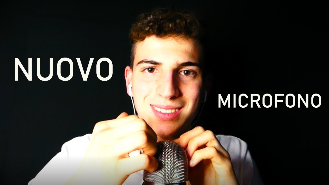IL MIO NUOVO MICROFONO RILASSANTE🎙 | BLUE YETI ASMR ITA