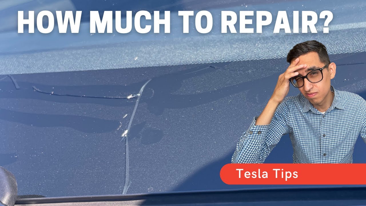 How Much it Costs to Repair a Windshield on a Tesla Model 3?