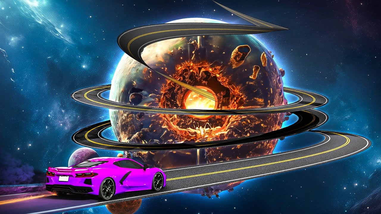 Машины против планет в GTA 5