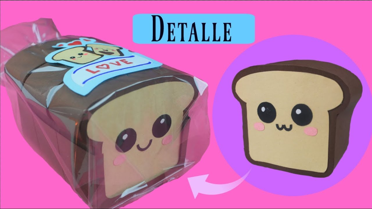 DETALLE DE ANIVERSARIO PARA MI NOVIO EN FORMA DE BARRA DE PAN KAWAII|  IVONNE E IVETTE